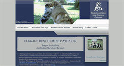 Desktop Screenshot of berger-australien-cathares.com